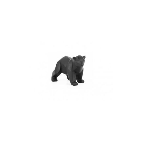 Statue lion en résine rouge tête tournée 90 cm | Prince Décoration
