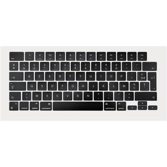 Capuchons Clavier AZERTY Français Pour MacBook Pro M1 14/16 Pouces 2021 - Kit Remplacement