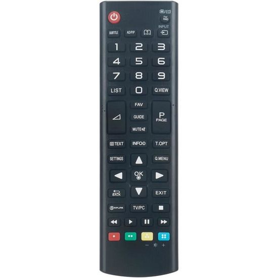 Télécommande De Remplacement Pour TV LG - Compatible Avec Les Références AKB73715650, AKB73715622, AKB74475403... | Neuf
