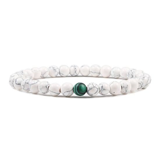 Bracelet Couple Oeil De Tigre - Pierre De Lave • Coeur De Pierre