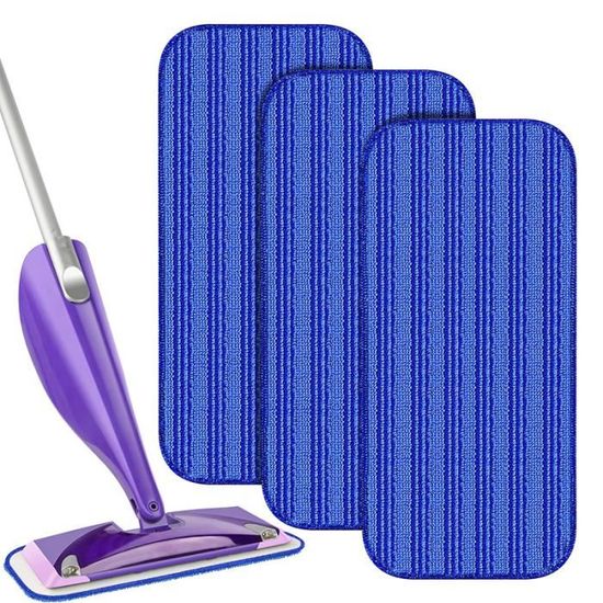 Housse serpillère microfibre 4 pièces - Linge de maison
