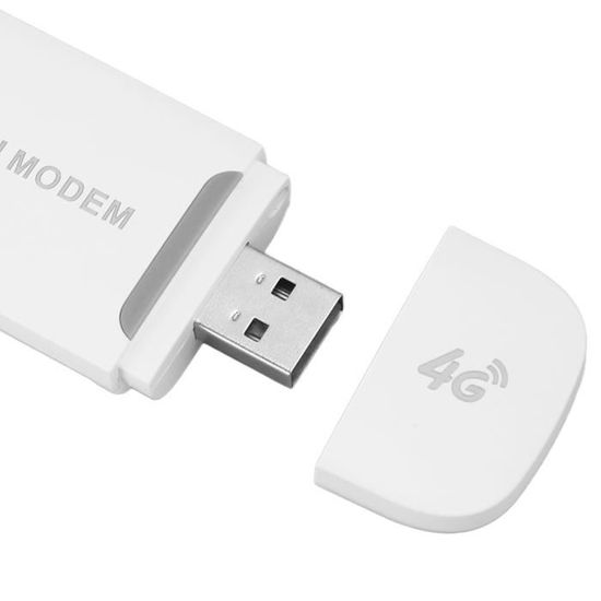 Adaptateur WiFi USB 4G 3G - Dongle Point D'Accès Mobile Avec Emplacement SIM - Jusqu'à 10 Utilisateurs