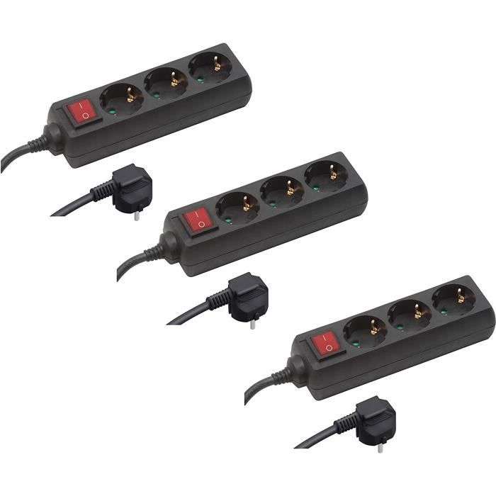 Adaptateurs De Douilles Magnétiques - Lot De 3 - 1/4, 3/8 Et 1/2 Pouce - Acier Chrome Vanadium - Pour Tournevis/Clés à Choc