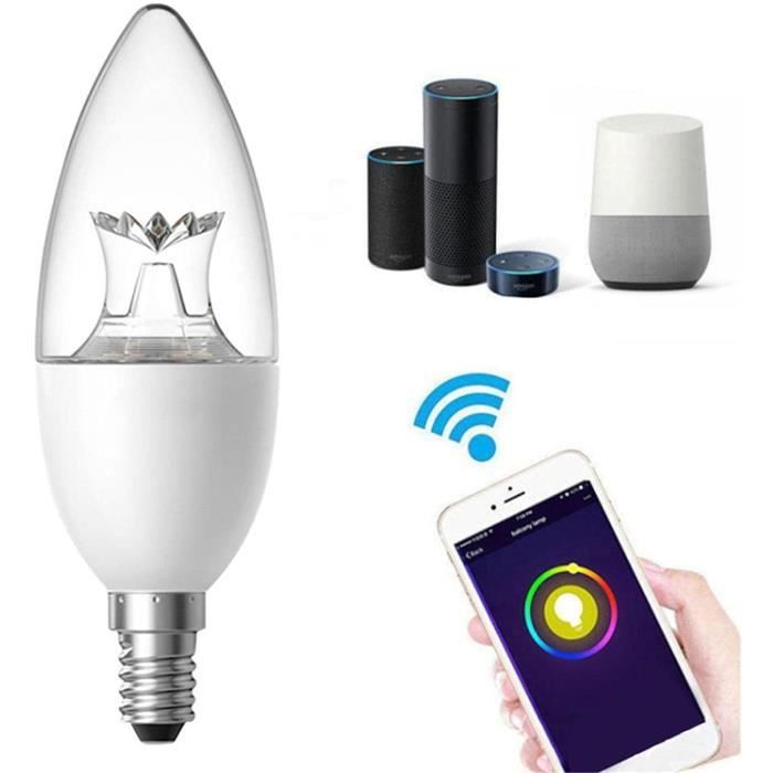 Ampoule WiFi Intelligente Ampoules RVB Ampoule Intelligente Qui