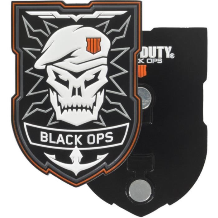 NEW OFFICIAL Call of Duty Black Ops 4 Skull Badge Magnetic Bottle Opener 