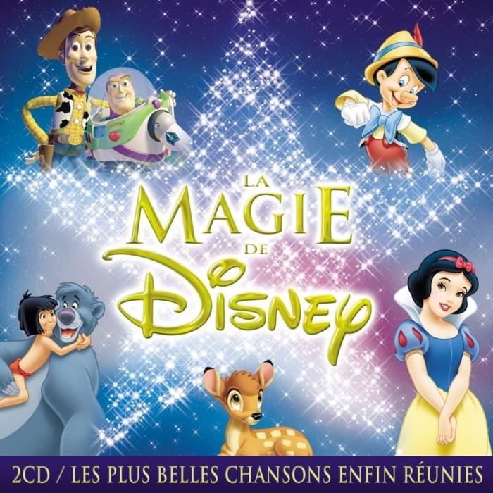 CD Best of 40 chansons musiques Disney (roi lion - aladdin - petite sirène - belle et la bete et autres) cadeau noel enfant