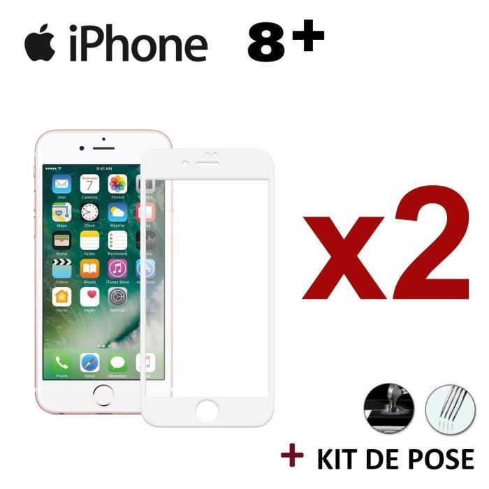 protege ecran pour iphone 8 plus verre trempe