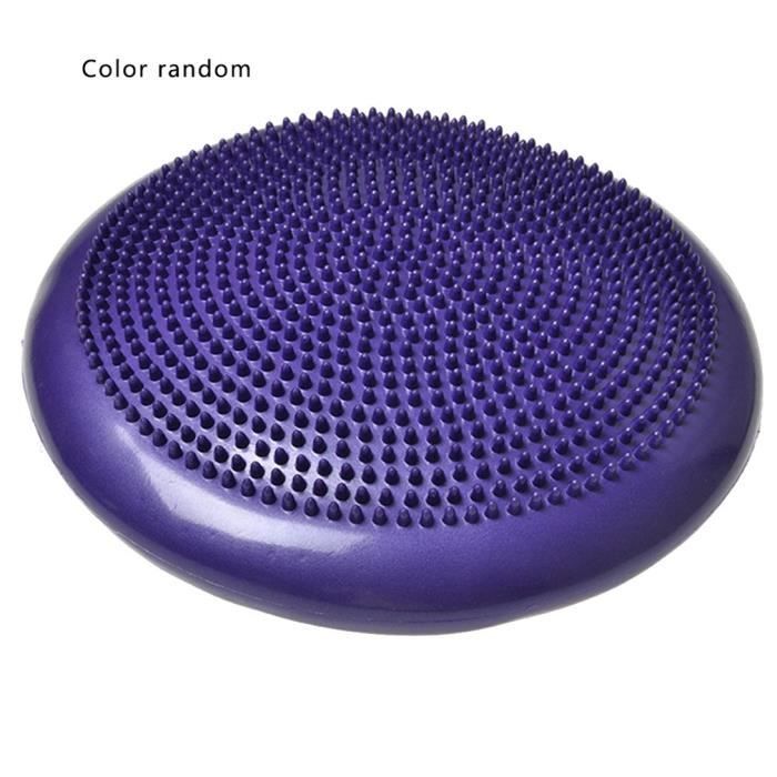 Yoga Coussin De Massage Coussin D'air Fitness Sliding Plate Abdominal Balance Mat aléatoire