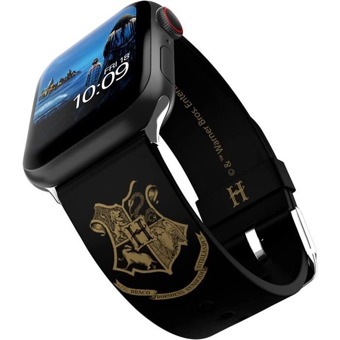 Harry Potter Bracelet pour smartwatch - Sous licence officielle, compatible avec toutes les tailles et series dApple Watch (m