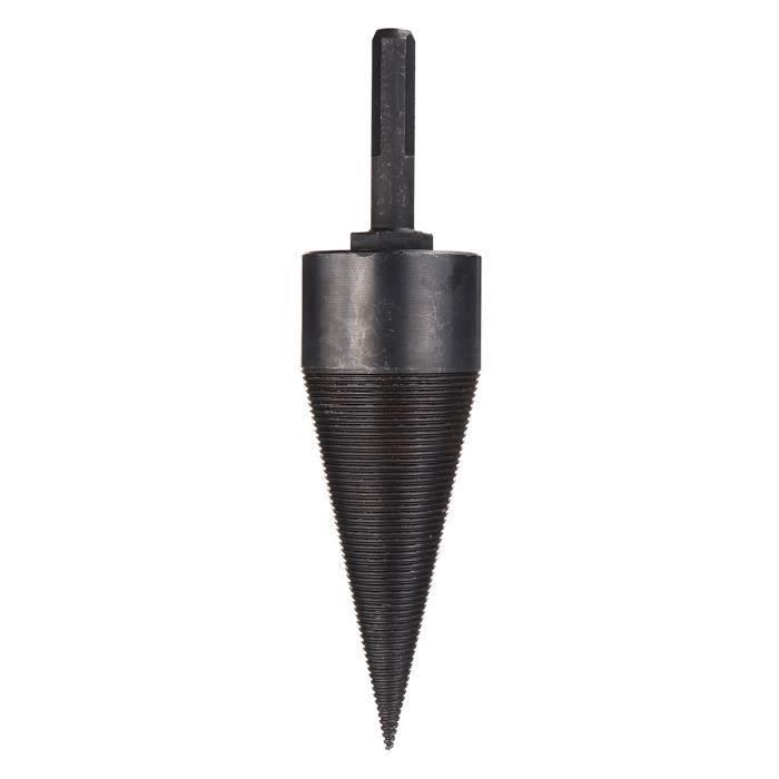 Splitter Perceuse à Main Visse Cône Fendeur de Bûches Bois Chauffage 42mm L39546
