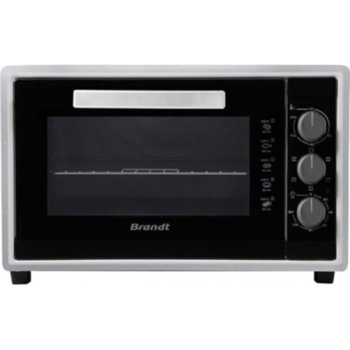 Brandt Four Posable Noir Argent 1800W 42L FC4200MS