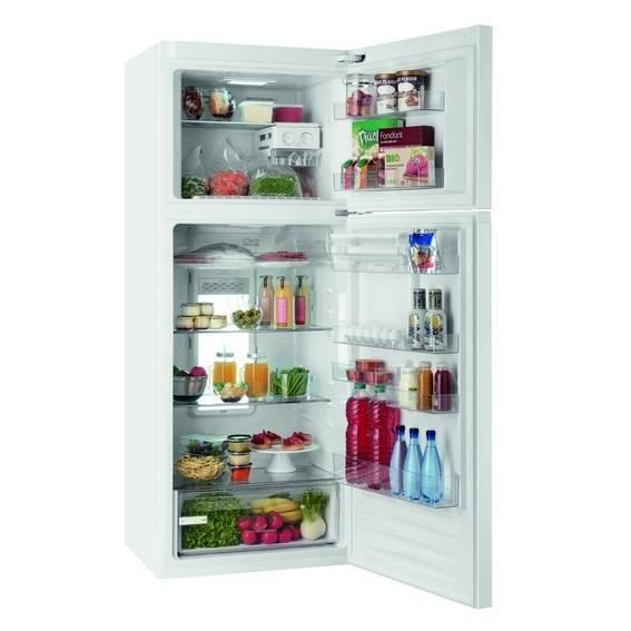Brandt Bd8712nww, 449 L, 44 Db, A+, Nouvelle Zone Compartiment, Acier Inoxydable, Blanc