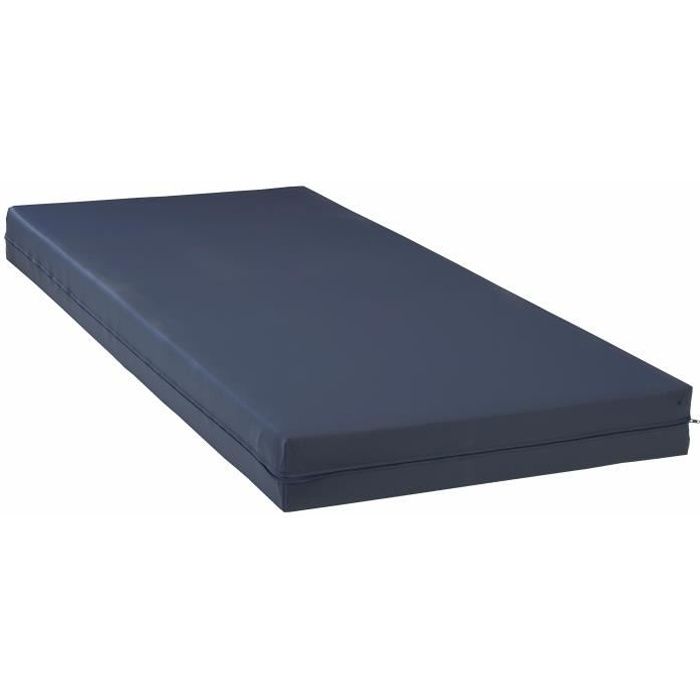 Matelas antiallergique Medical en mousse à froid CMHR, pour lits de 90x200cm.