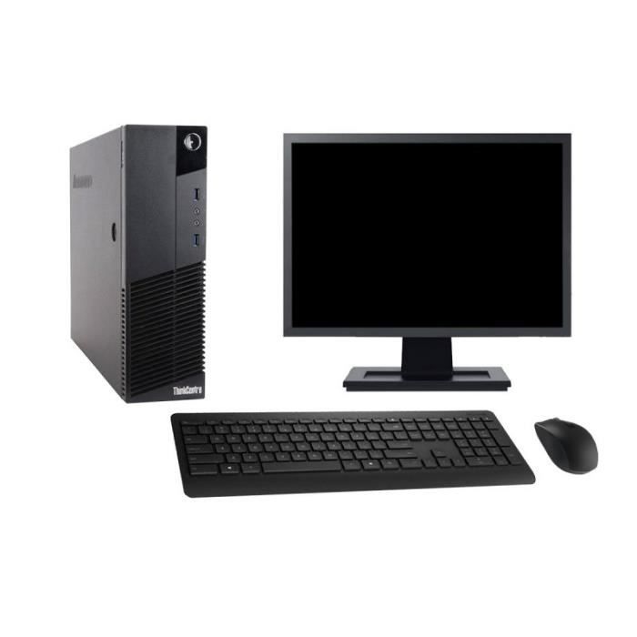 PC Lenovo M83 SFF Ecran 22
