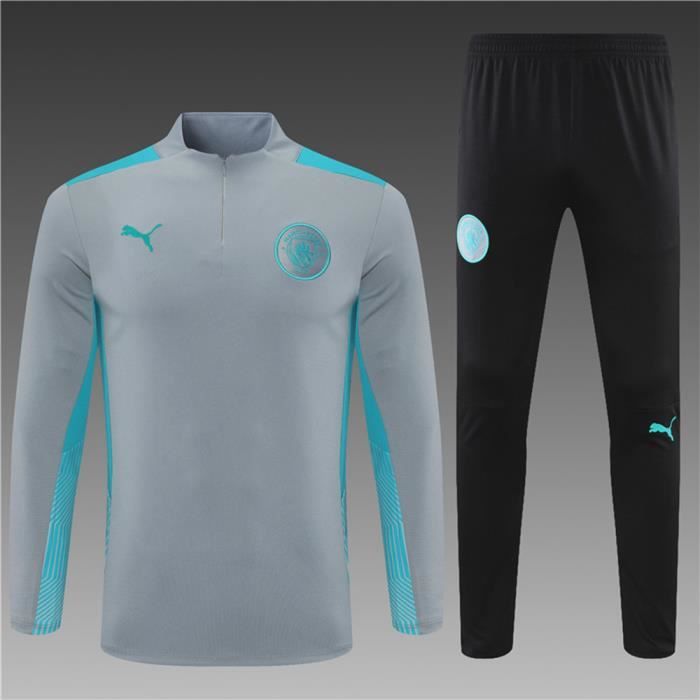Nouveau Survêtement de Manchester Citys 2022 Tenue Maillot de Football Homme Adulte