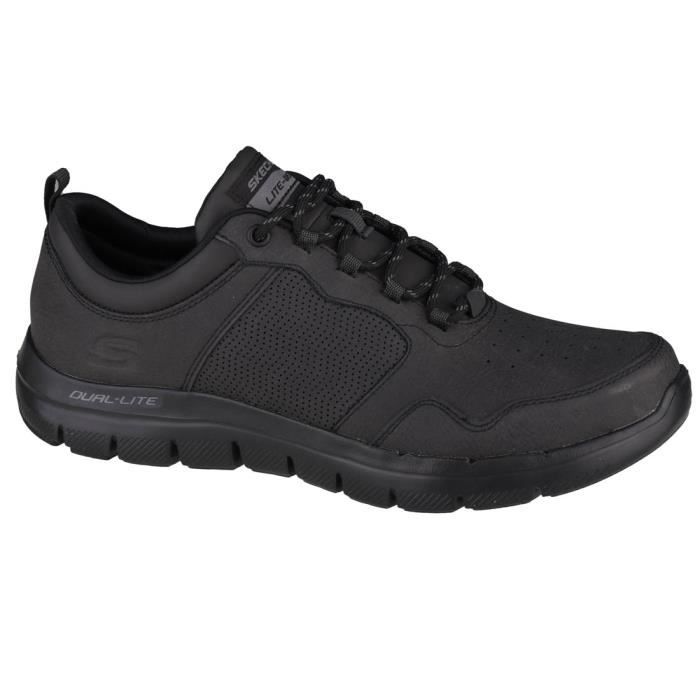 Skechers Flex Advantage 2.0-What A Thrill 999298-BBK, Homme, Noir, sneakers
