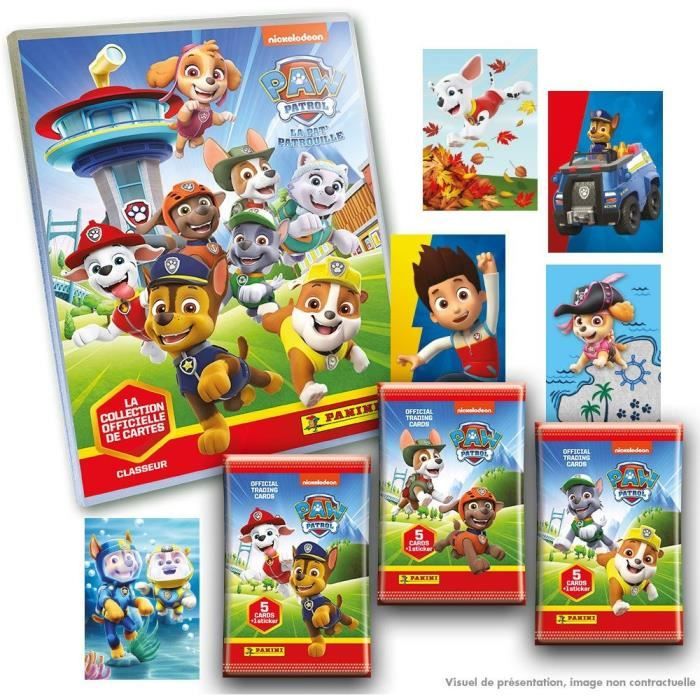 PANINI Pat Patrouille Trading Cards - Pack pour démarrer ta collection