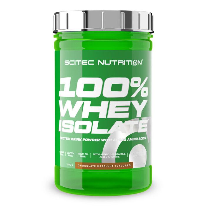 100% Whey Isolate (700g) Choco Noisette Scitec Nutrition