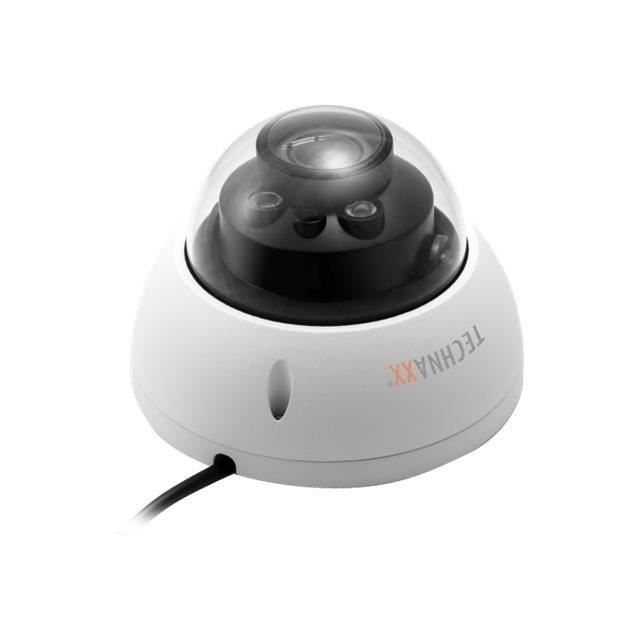TECHNAXX Caméra additionnelle dôme intérieur et extérieur pour le pack de surveillance Pro TX-50 et TX-51 Full HD 1080P