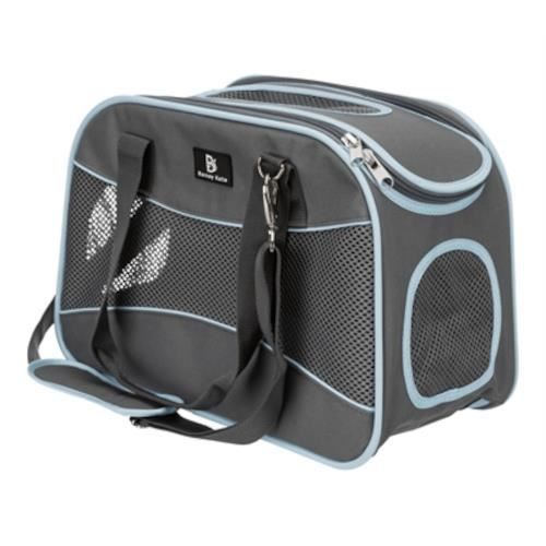 Trixie sac de transport pour chien Alison 43 x 20 x 29 cm polyester gris