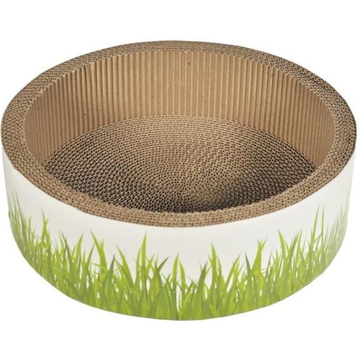 Vadigran - Panier et griffoir 2 en 1, Taille 36X11CM POUR CHAT