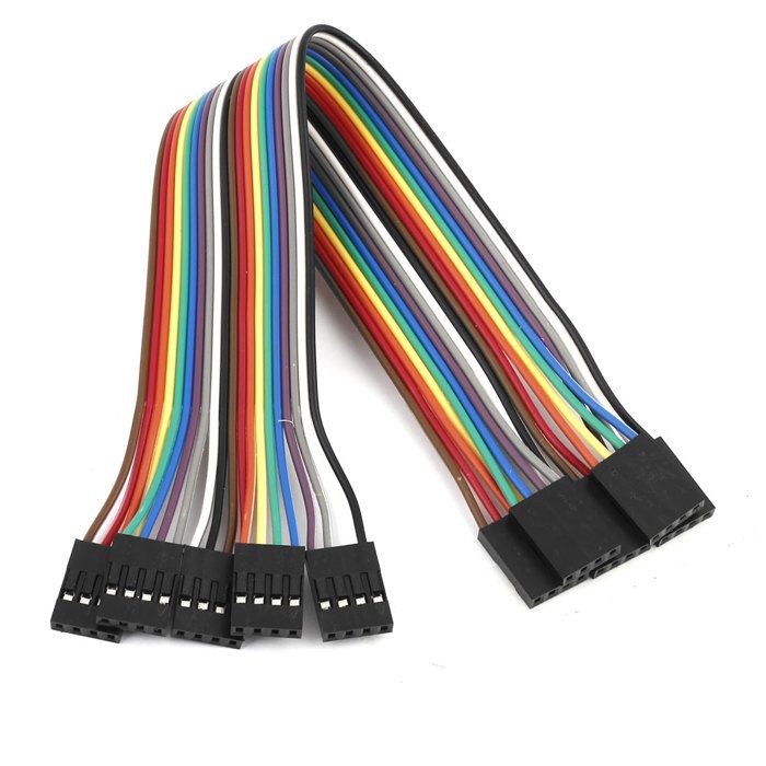 Produktbild von 20 Stück 2,54 Mm Raster 2x10-Pin Gerade Box-Stiftleiste – Für Leiterplatten & Steckbretter, Schwarz