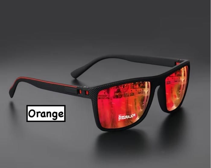 Lunettes de soleil - GÉNÉRIQUE - Orange - Polarisées - UV400 - Anti reflet