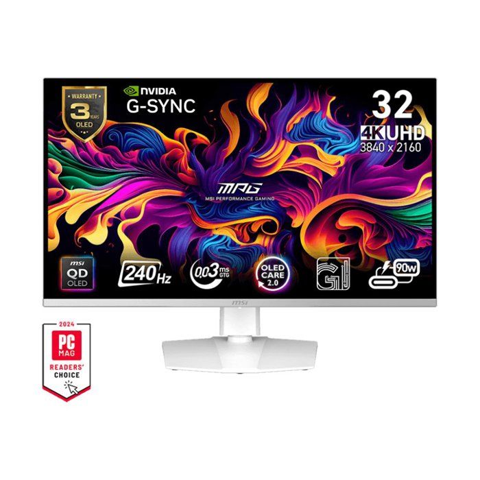 MSI MPG 321URXW QD OLED écran plat de PC 80 cm 31.5 3840 x 2160 pixels 4K Ultra HD Neuf - vue 4
