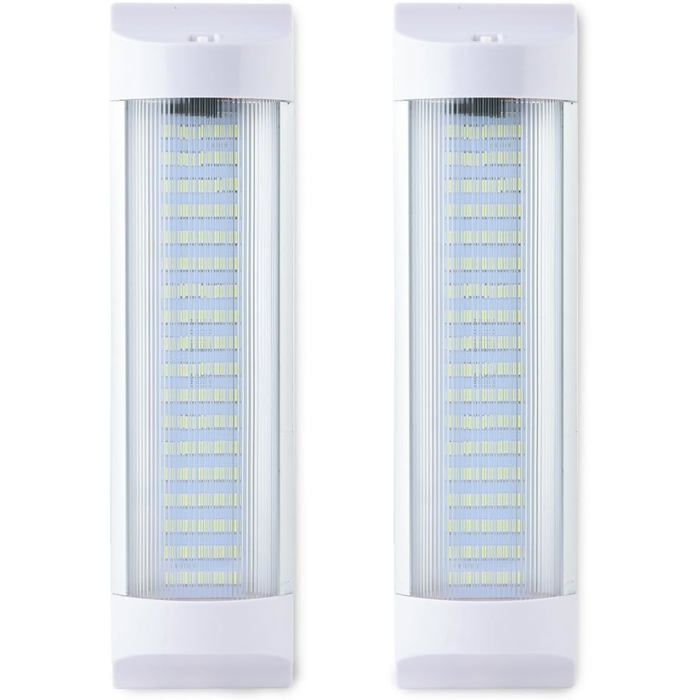 2X 12 V Voiture LED SMD Barre Lumineuse IntéRieure Tube Bande Lampe Van Bateau C