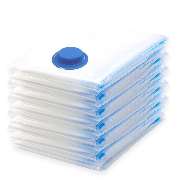 Lot De 5 Sacs De Rangement Sous Vide Suspendus HIMOMO - Grandes Housses Aspirantes Réutilisables Pour Vêtements (L)