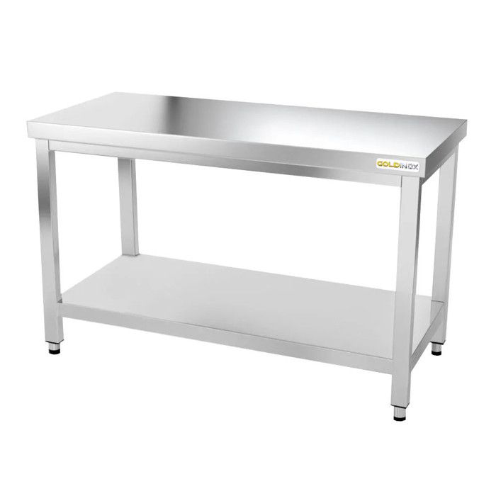 Table de travail en inox 1600 x 700 mm PREMIUM - GOLDINOX