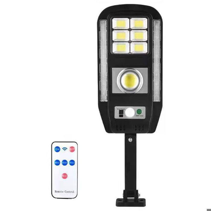 Lampadaires solaires dextérieur éclairage de parking commercial haute puissance projecteurs de sécurité solaires étanches  73CO