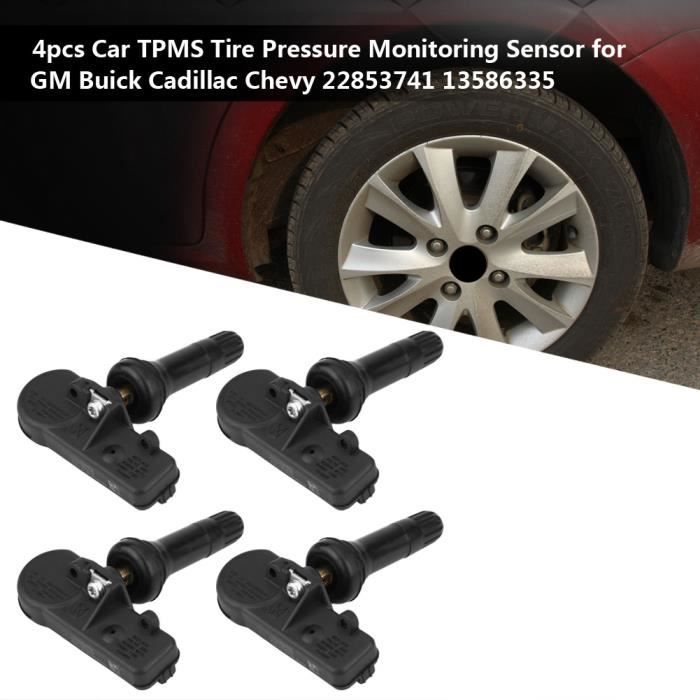 Capteurs TPMS EBTOOLS – 4 Pièces Pour Pneus, Compatibles Dodge Journey 2011, Challenger, Cherokee – Remplace 56029398AB