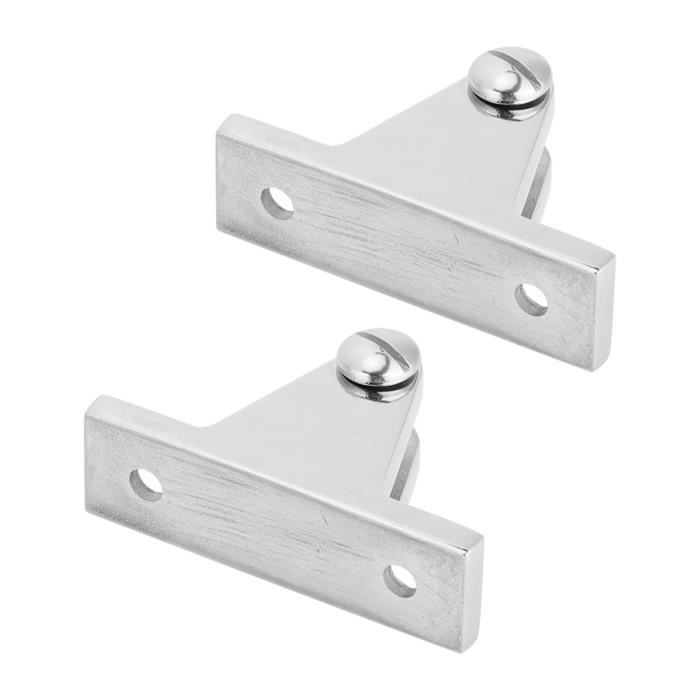 Lot De 2 Mâchoires Articulées Marine En Inox 316 – Glissière Bimini 25 Mm Pour Bateau Et Yacht
