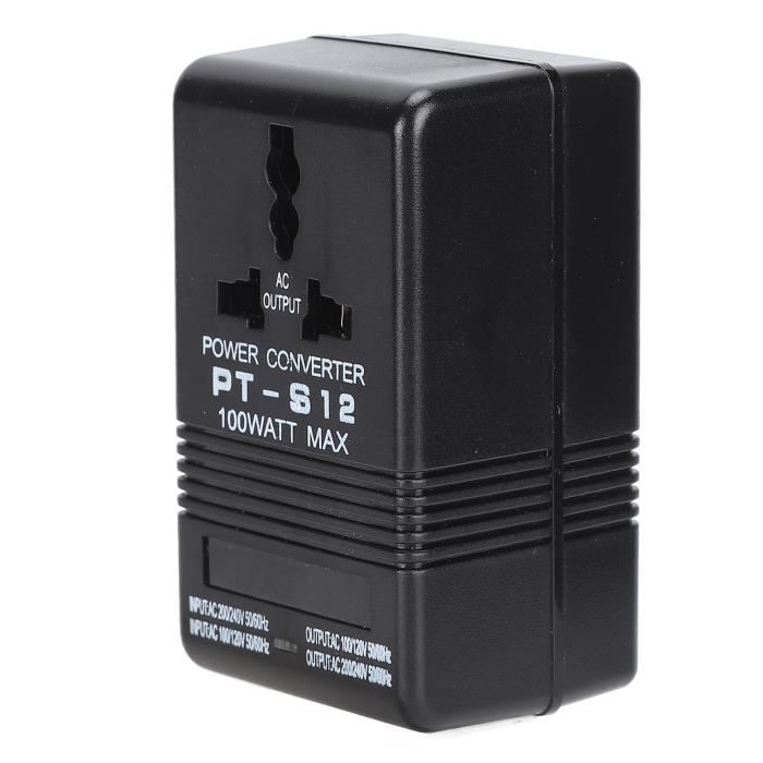 Convertisseur De Tension 800W LVYUAN 110V⇄220V Avec 3 Prises - Pour Voyages, Usage Intérieur/extérieur