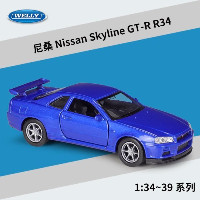 Voiture télécommandée nissan skyline sales gtr r34