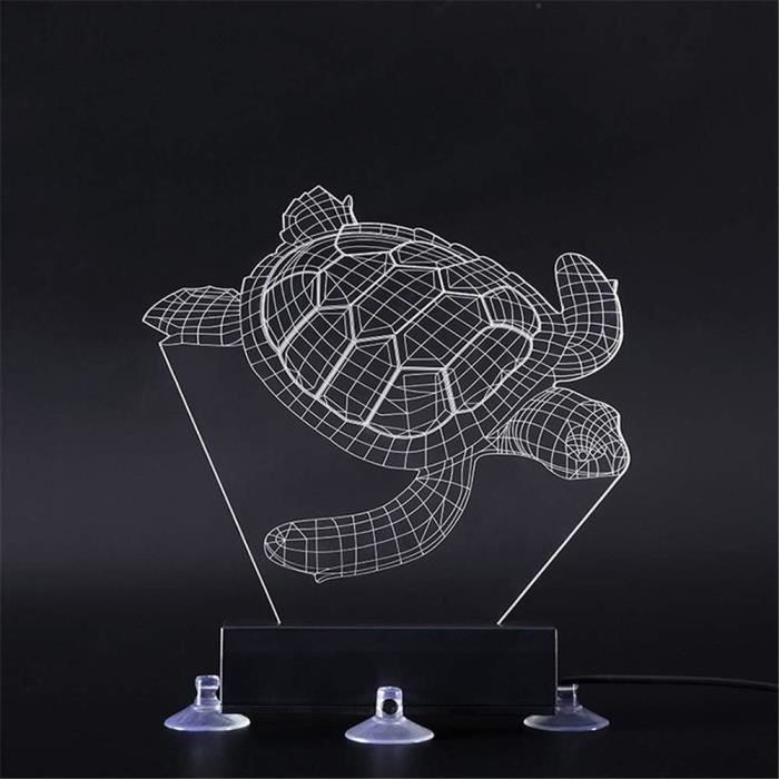 Lumiere Aquarium Neon Aquarium Lampe Uv Tortue Lampe Bulle Aquarium