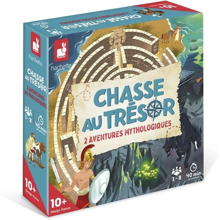 Chasse Au Tr?�sor Aventures Mythologiques Jeu De Soci?�t?� Enfant Jeu Educatif Collaboratif 