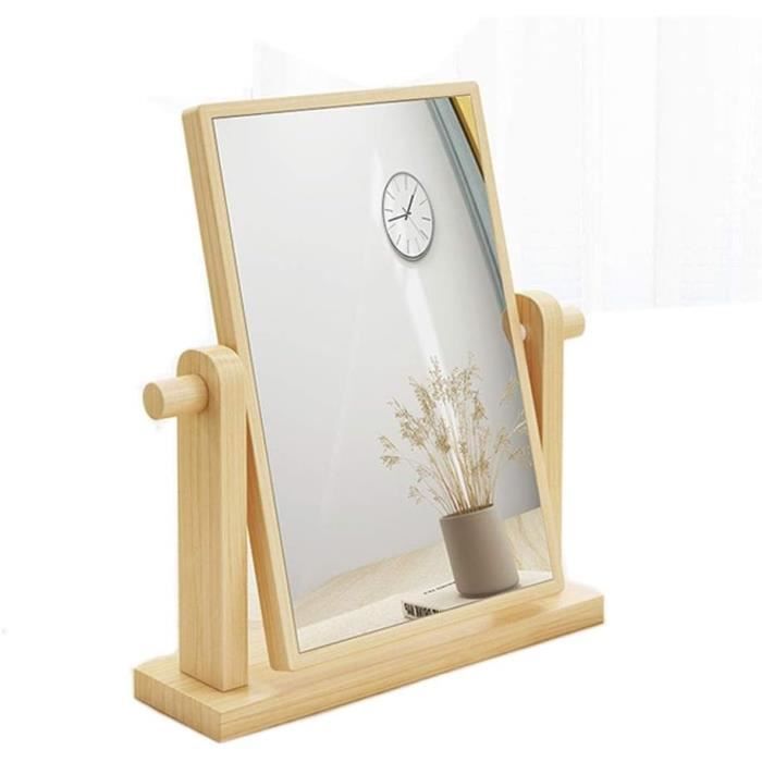 Miroir De Visage Voiture Lumineux Tactile - Miroir De Maquillage LED Dimmable Pour Pare-Soleil