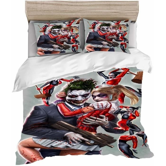 Housse de Couette Batman Joket et Harley Quinn main image 1
