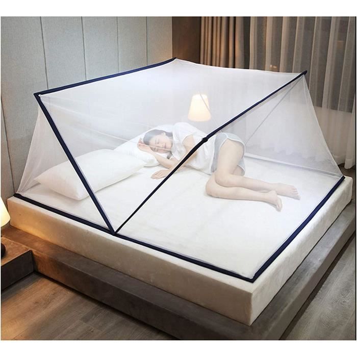 Moustiquaire de camping en plein air,moustiquaire anti-moustique pour pique-nique en famille, moustiquaire pliable à installation gratuite 200*80*56cm | Leroy Merlin