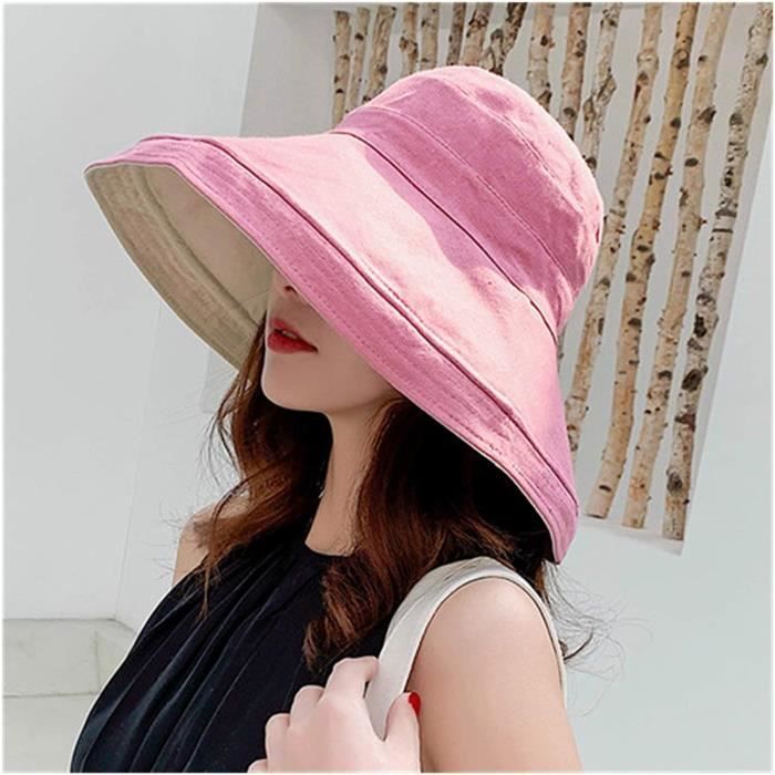 Chapeau De Soleil RZL Summer Sun – Chapeau De Paille Ondulée, Mode Été, Pour Femme – Couleur 6