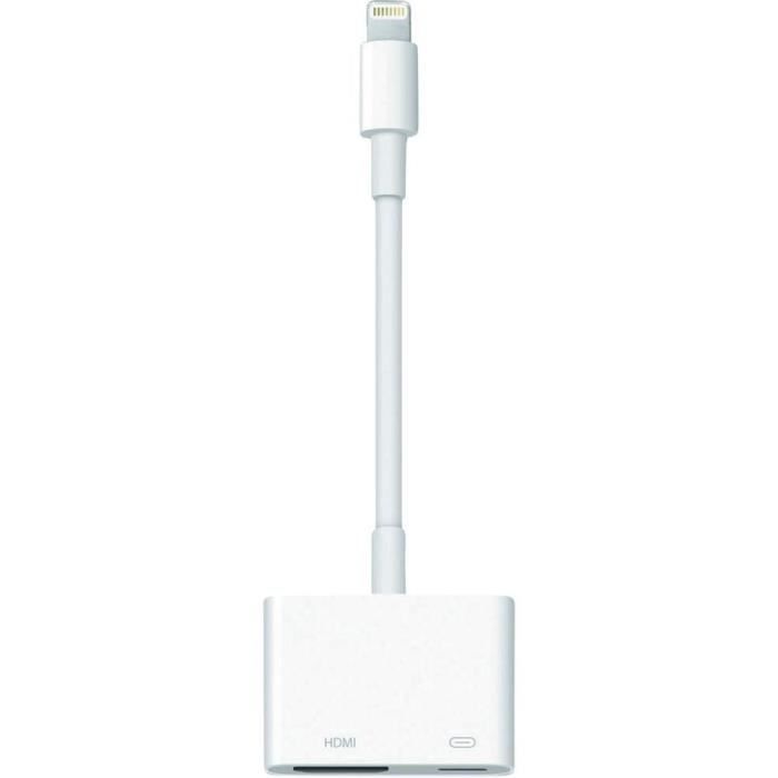 Adaptateur AV numérique APPLE pour iPad et iPod Apple - [1x Dock Apple mâle Lightning - 1x HDMI femelle]