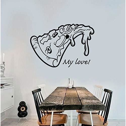 Autocollant Pizza Pour Vitrine – Décoration Vinyle Pour Restaurant, Café Ou Food Truck