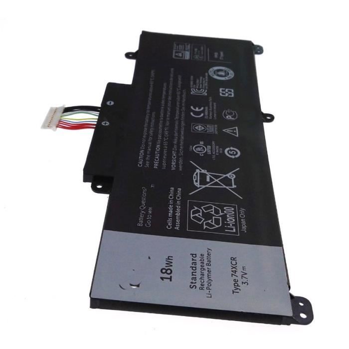 18wh Dell Venue 8 Pro 50 074xcr 74xcr Batterie Prix Pas Cher Cdiscount