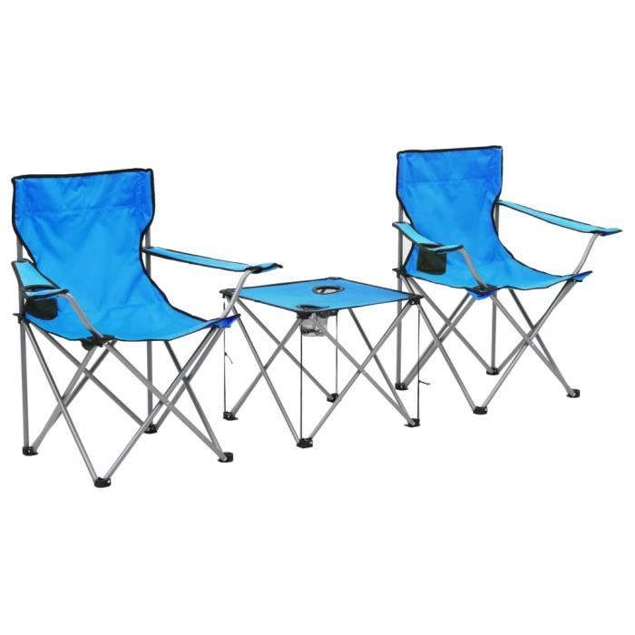 Table De Camping/jardin RELOAD Avec 4 Chaises - Coloris Blanc, Bois Ou Vert, Neuve