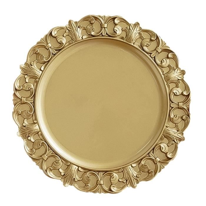 Plateau De Service Repliable En Métal Argenté – Pour Gâteau Ou Apéro – Occasion