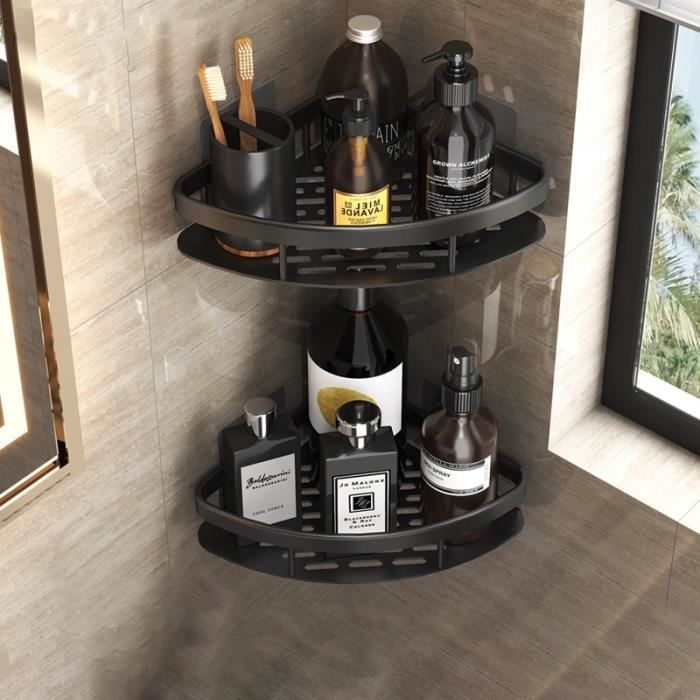 Support Mural Pour Sèche-cheveux, Support Auto-adhésif, Support Pour Seche Cheveux Support Auto Adhesif Support Pour Seche Cheveux De Salle De Bain Gris 16 5 X 12 5 X 7 Cm 89314527