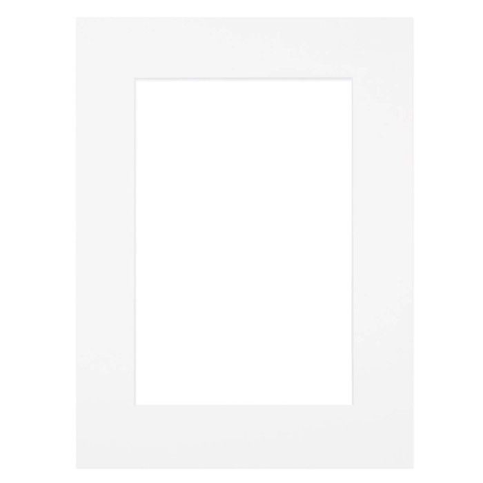 Passe-partout Beige 30x40 Cm, Ouverture 20x30 Cm | Carton FSC, Fabriqué En France, Pour Encadrement Photo