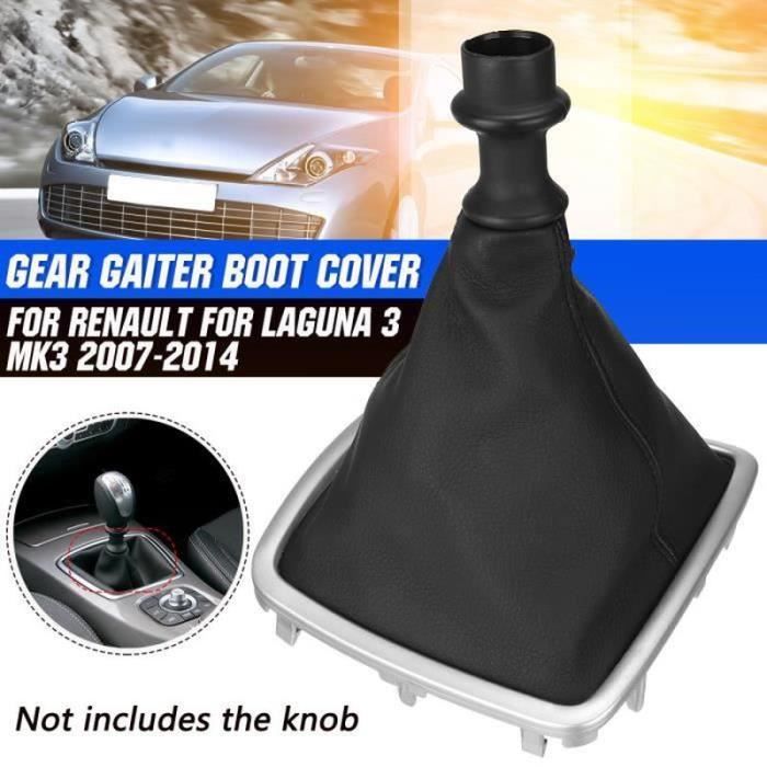 Soufflet De Levier De Vitesse En Cuir Noir Pour Citroën Berlingo II Et Peugeot Partner 2008-2018